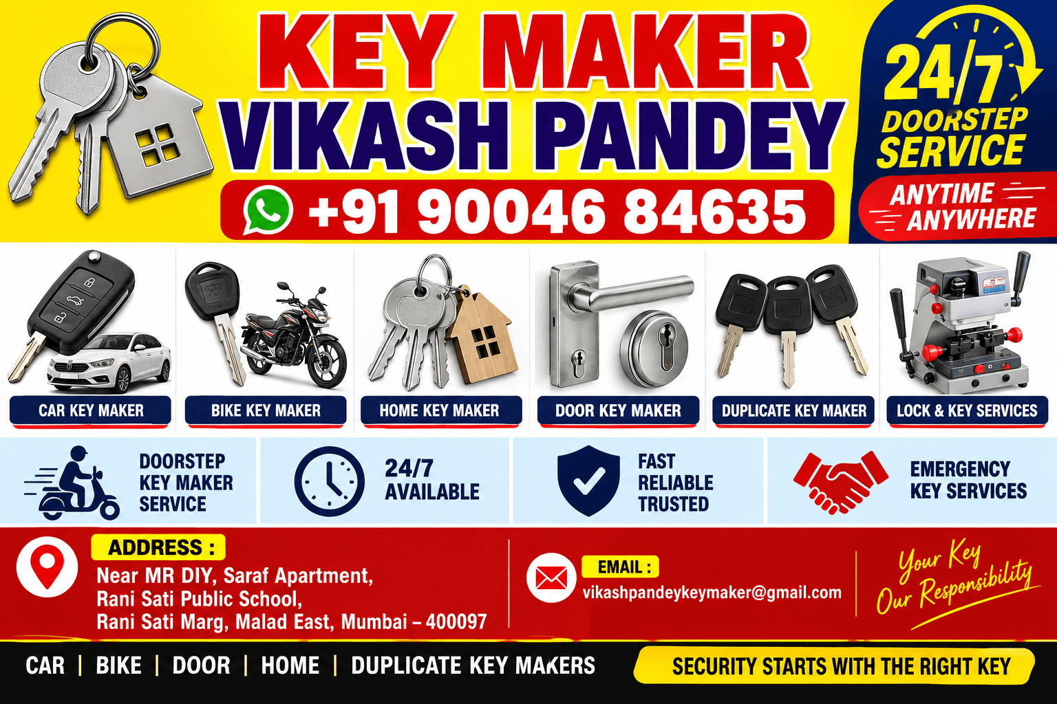 Key Maker Vikash Pandey Official Poster